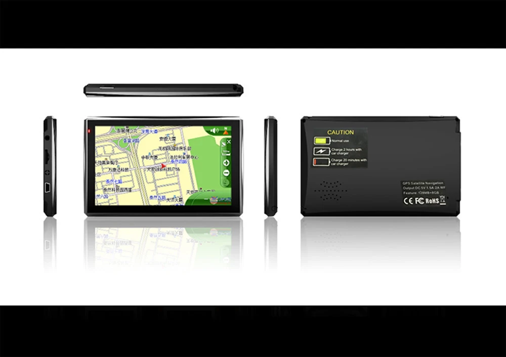 Gps-навигатор GPS7 ЖК-экран FM Bluetooth навигация GPS | Автомобили и мотоциклы