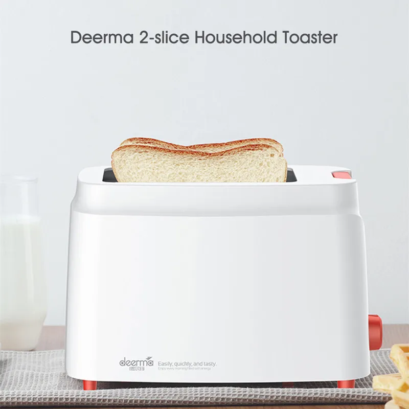 

Deerma Automatic Electric Bread Baking Machine Toaster Breakfast Toast Sandwich Maker 9 Gears Adjustable for Home Kitchen