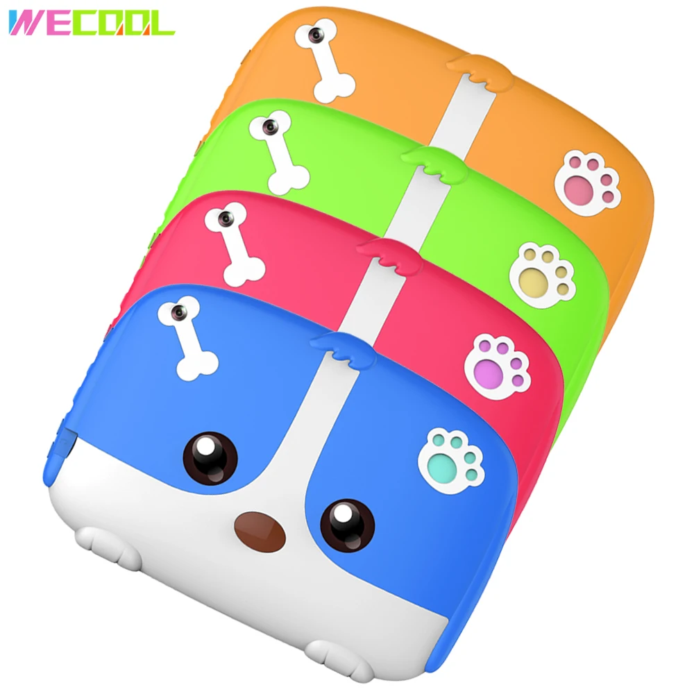 WeCool K7-Plus Детский планшетный ПК 7 дюймов четырехъядерный 1 Гб+ 8 Гб детские игры планшет Дети Образование приложение предназначено для детей подарок на день рождения