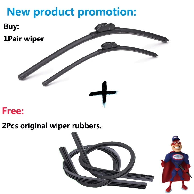 2 шт. щетки стеклоочистителя и искусственных ресниц для Nissan первоклассника 1996 2002