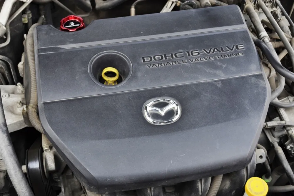 Красный Алюминий моторное масло Кепки для MAZDA MAZDASPEED MAZDA 2, MAZDA 3 Axela Mazda 6 Atenza Mazda 5 новых CX-5 CX-7 MX-5