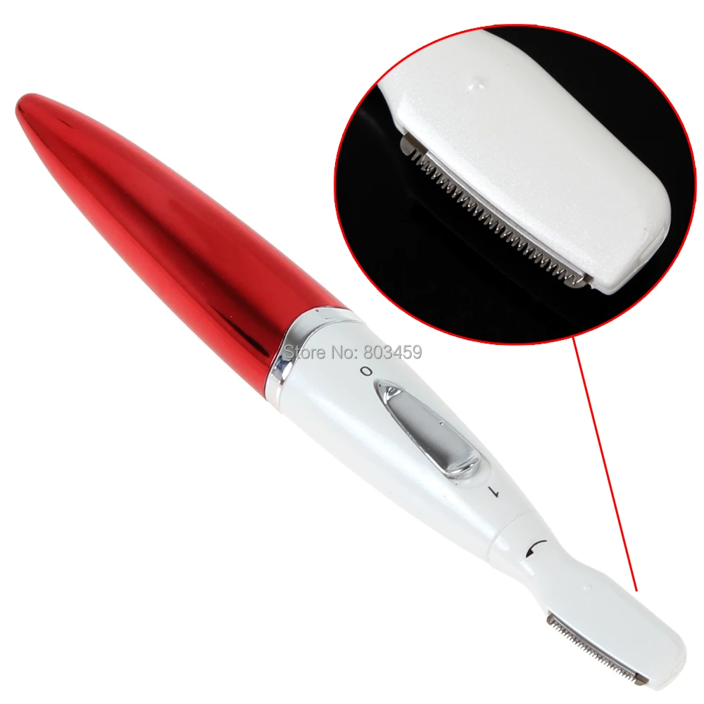 Моющийся Женский мини триммер для бровей бритва удаления волос на лице и теле