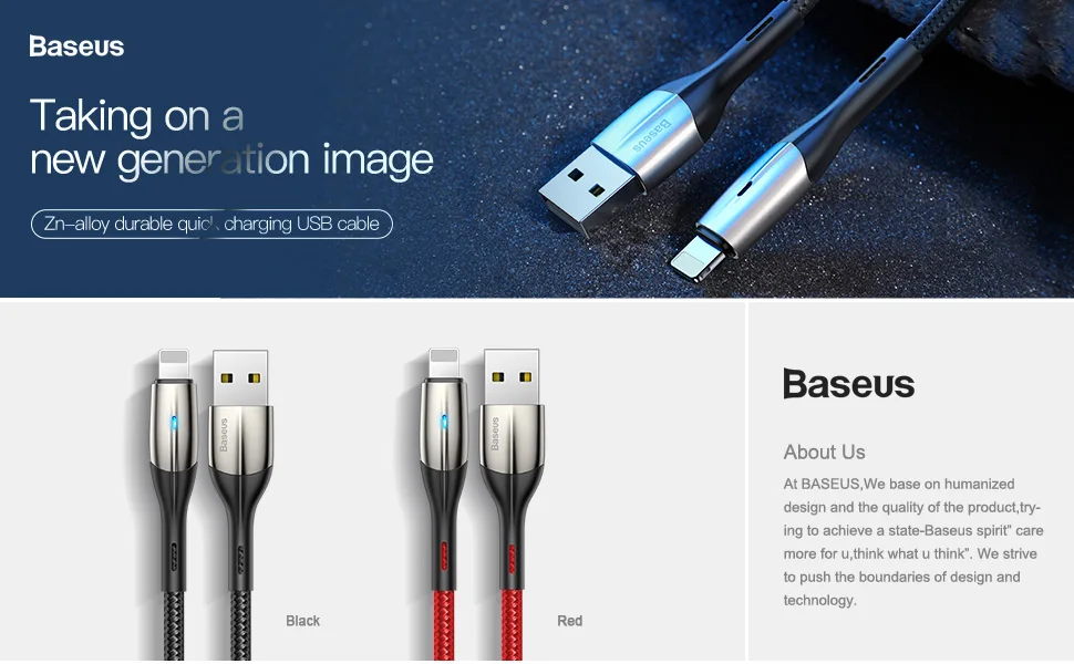 Baseus 2.4A Освещение USB кабель для iPhone Xs Max Xr X S 8 7 6 5S iPad кабель передачи данных для быстрой зарядки зарядное устройство шнур Кабели для мобильных телефонов