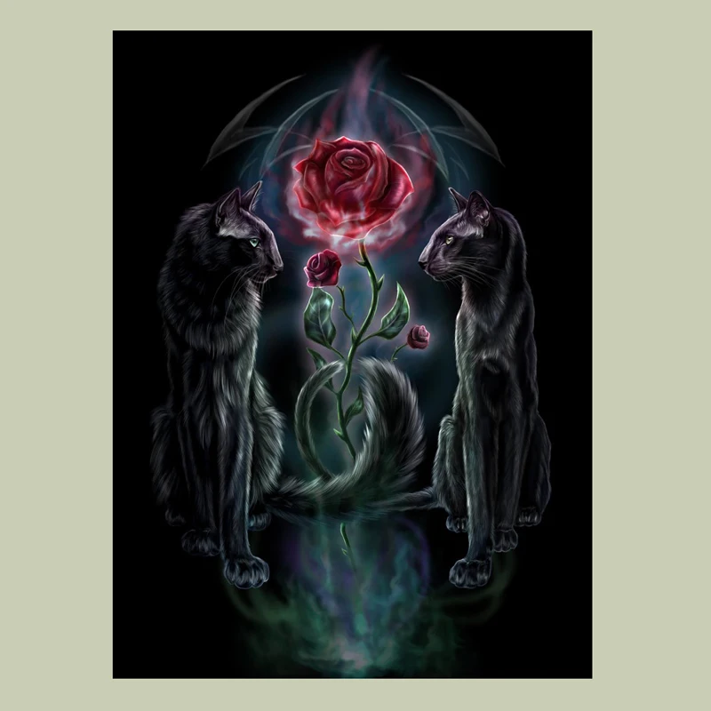 

Игла Искусство и ремесла алмазная живопись Мозаика DIY 5D алмазная вышивка крестиком 3D квадратная просверленная рукоделие животное и Роза