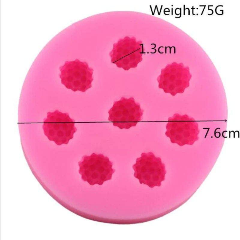 Силиконовая форма для торта с клюквой и голубикой DIY формы сладких конфет