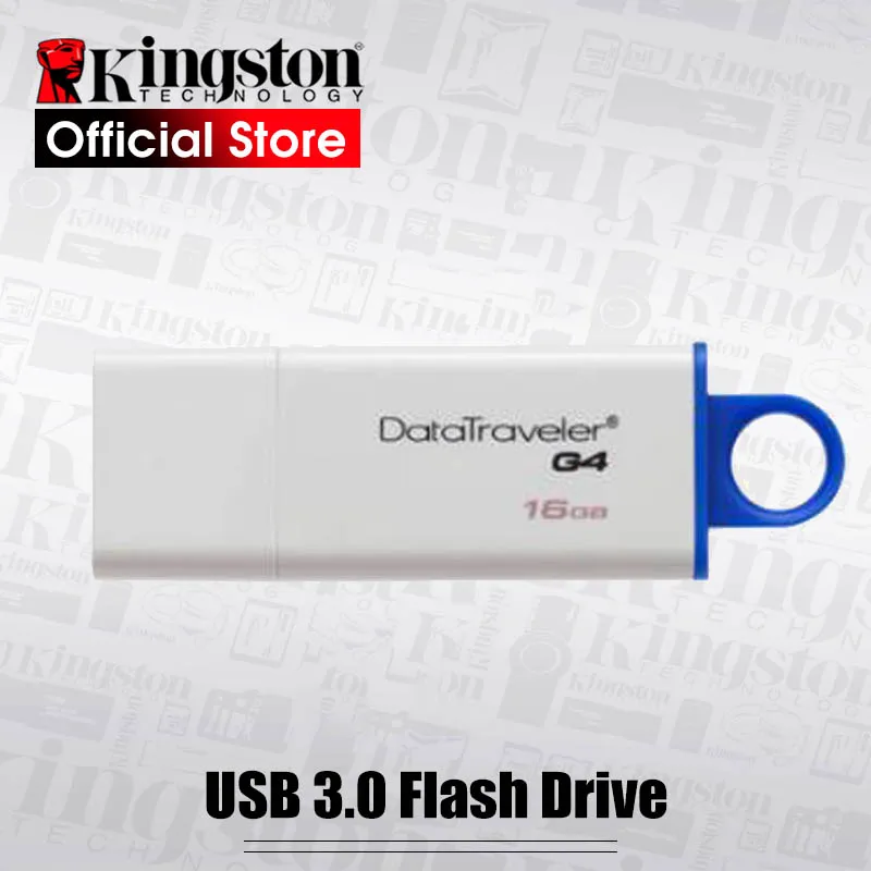 Kingston USB флеш накопитель 32 ГБ 8 16 64 3 0 Гб|USB флэш-накопители| |