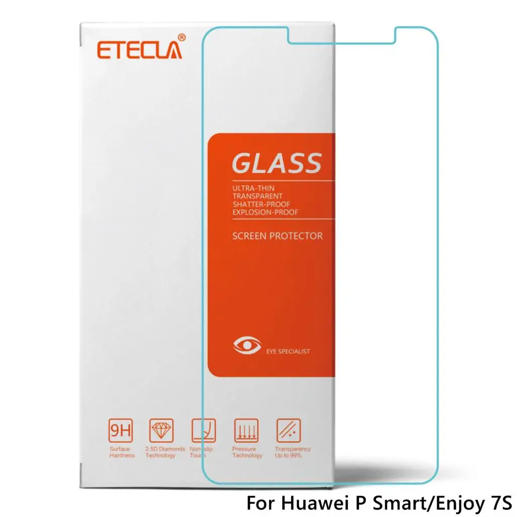 Для Huawei P Smart Glass закаленное стекло для защита экрана 0 26 мм 9h Защитная стеклянная