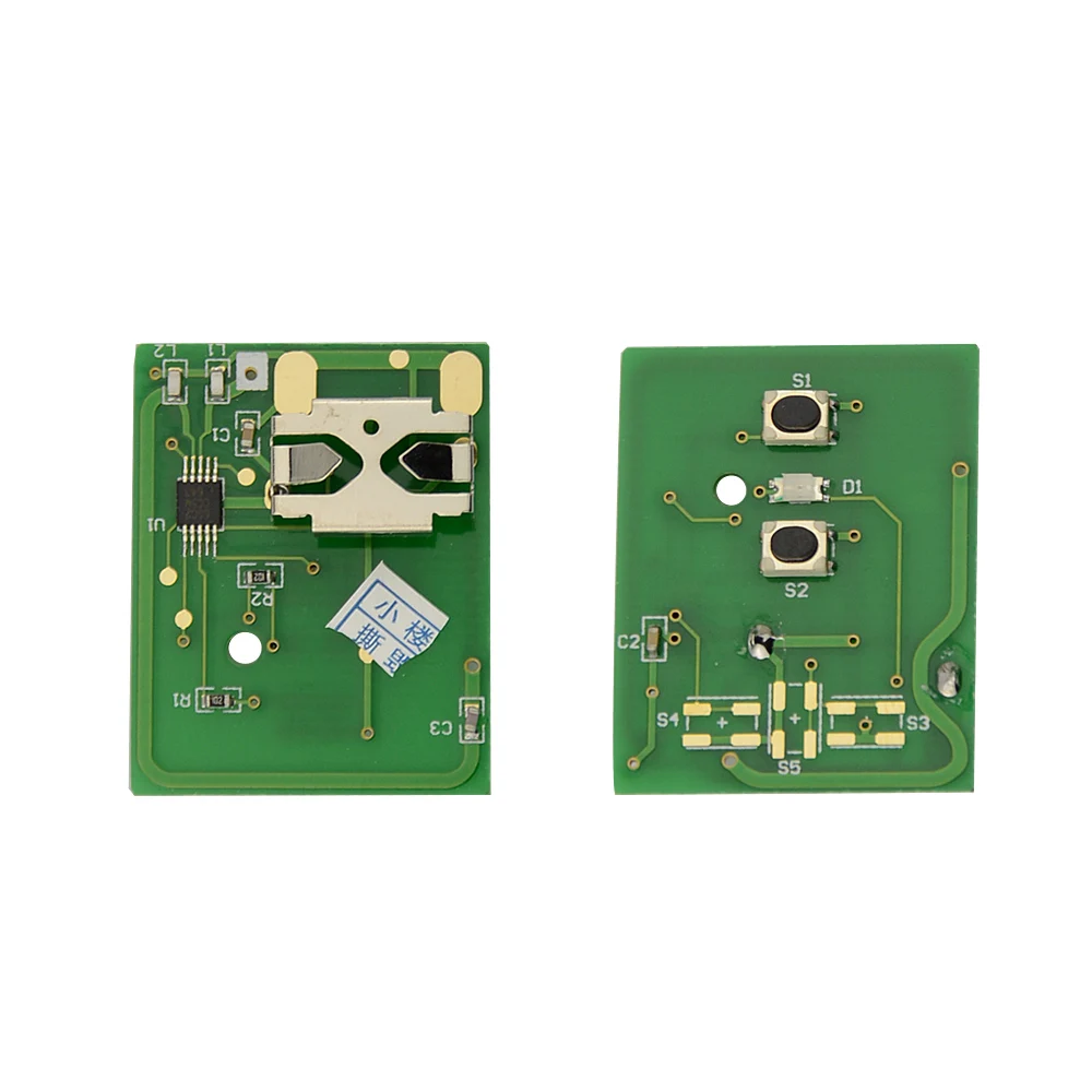 OkeyTech хорошее качество 2 кнопки Складной Дистанционный брелок флип автомобильный