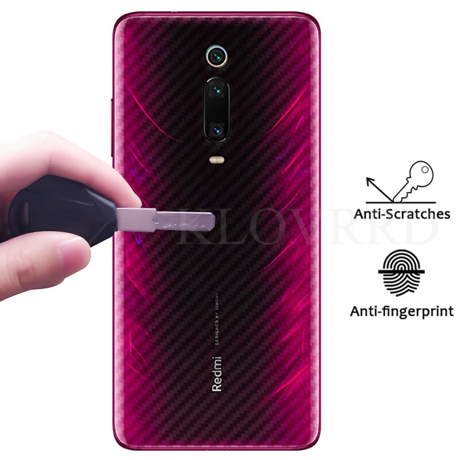3D защитная пленка из углеродного волокна на заднюю панель для Xiaomi Mi 9T Pro Redmi K20