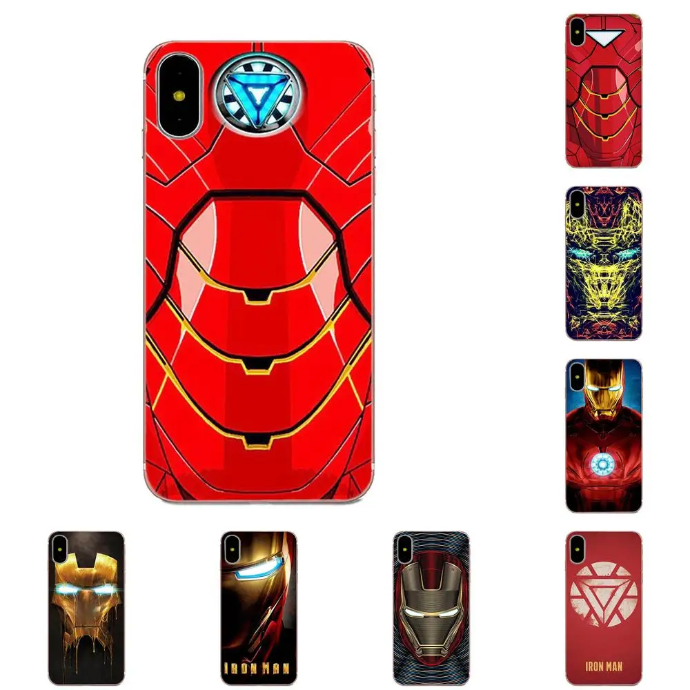 Mllsethe Великий Железный человек для Apple iPhone 4 4S 5 5C 5S SE 6 6S 7 8 Plus X XS Max XR рисунок