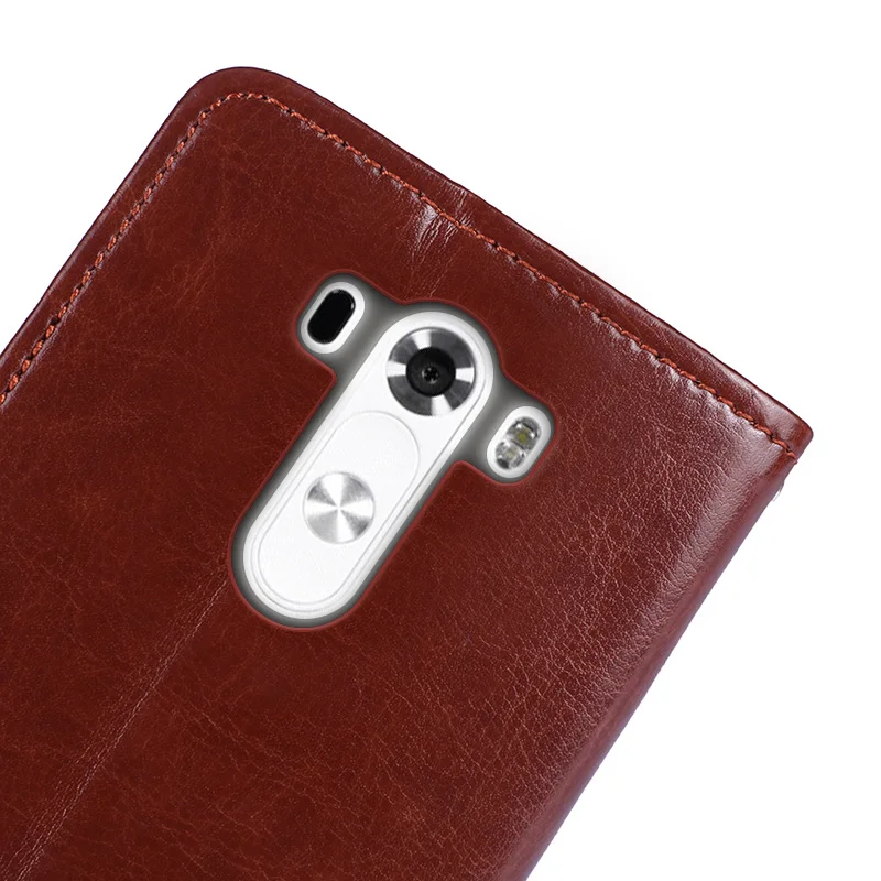 Для LG G3 кошелек чехол с слот для карт Роскошный из искусственной кожи Coque Fundas