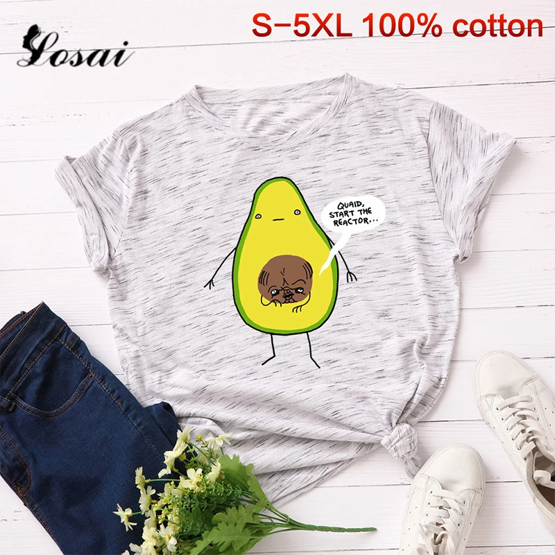 Женская футболка с коротким рукавом большие размеры 3XL 4XL 5XL|Футболки| |