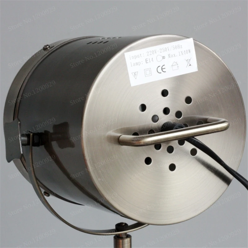 Винтажные светодиодсветодиодный настольные лампы ручной работы с деревянным