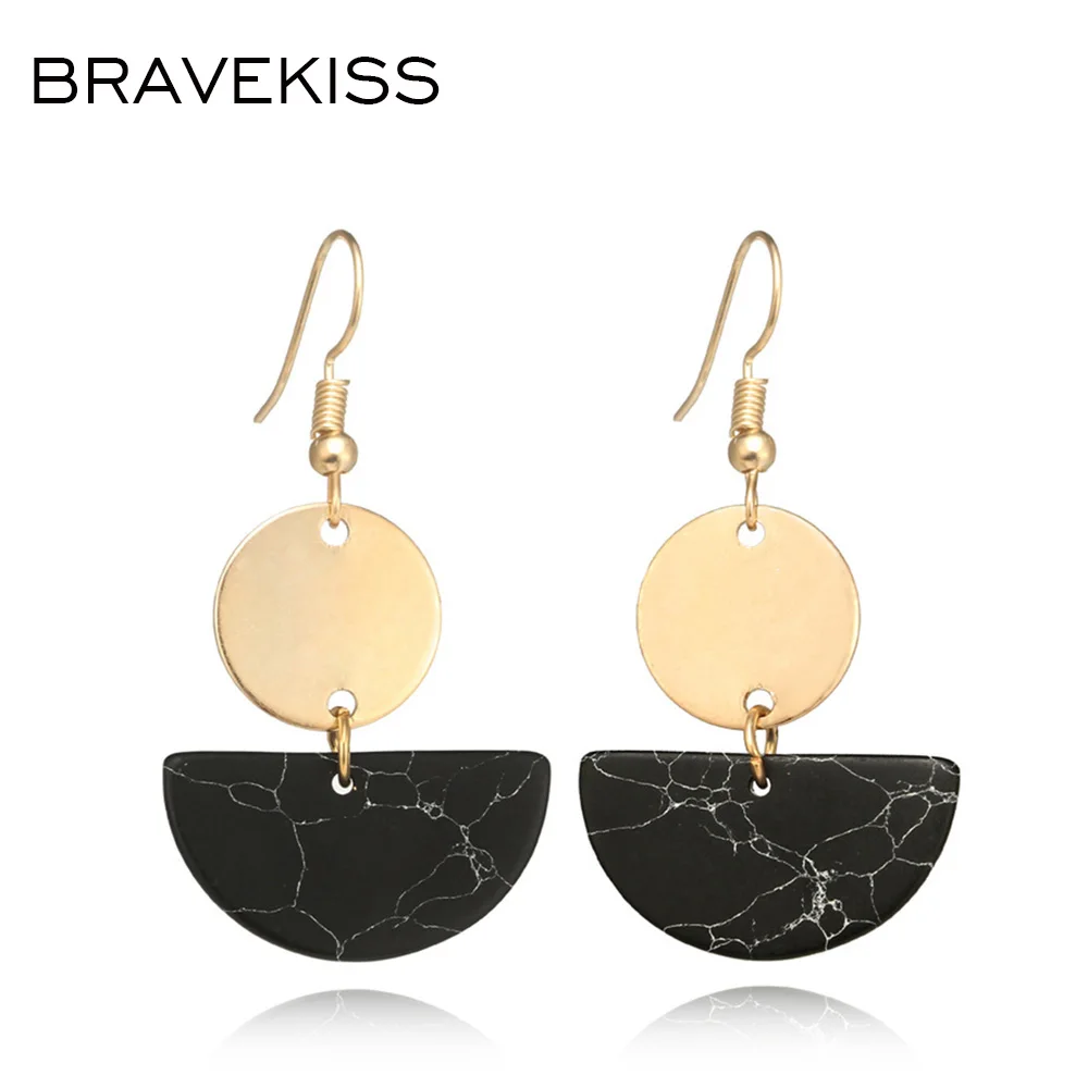 Серьги-подвески в ретро-стиле BRAVEKISS BPE1236 этнические полукруглые серьги богемном