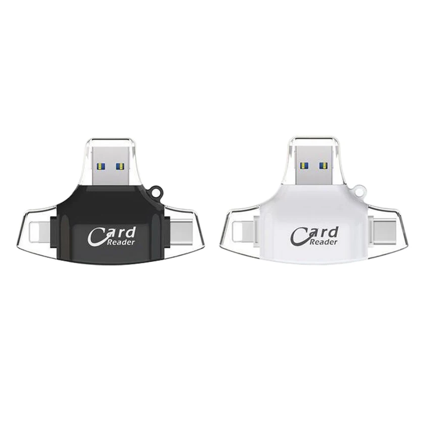 SD кардридер de memoria sd micro Adapter carte Type C OTG памяти для adaptador iphone Samsung MacBook|Картридеры| |