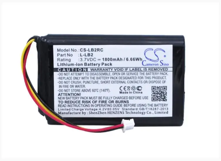 Аккумулятор Cameron Sino 1800 мА · ч для беспроводной мыши LOGITECH M-RAG97 MX1000 190247-1000 L-LB2 |