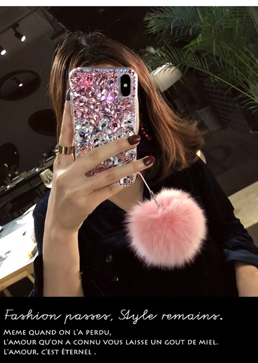 Для iPhone 11 Pro MAX 6 6S 7 8 Plus X XS MAX XR для samsung S11 S7 S8 S9 Plus S10 Lite Note 8 9 10 Bling Стразы чехол для телефона