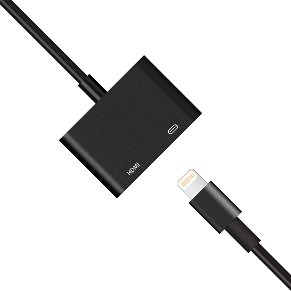 AV HDMI HDTV TV цифровой кабель адаптер для iPhone 6 7 plus аудио видео конвертировать 8 X iPad |
