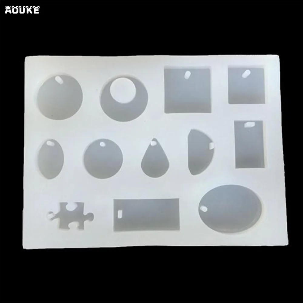 Эпоксидный Кристалл ювелирные изделия Плесень Троян Луна Звезда Сейлор Мун вода