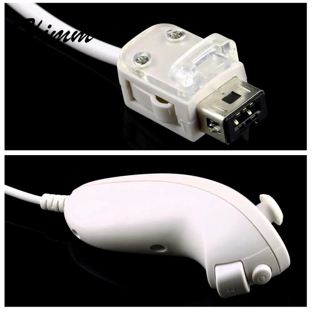 New Remote Game Handle controller 100% Brand Nunchuk Nunchuck Controller for Nintendo For Wii Wholesale | Электроника