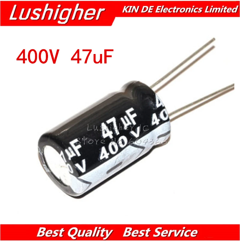 Алюминиевый электролитический конденсатор 400V47UF 16*22 мм 47 мкФ 400V 16x22 5
