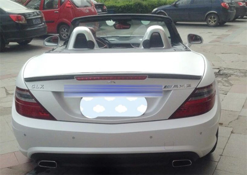 Carbon Fiber Spoiler For Mercedes-Benz SLK Class R171 R172 2010-2019 High Quality Spoilers Auto Accessories By EMS | Автомобили и
