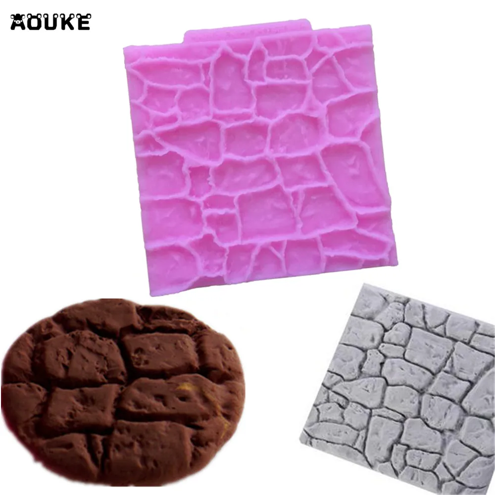 

Realistic Texture Tree Fondant Cake Chocolate Silicone Mold Pastry Biscuits Cookies Mould Embossed Molds DIY Baking Tools Aouke