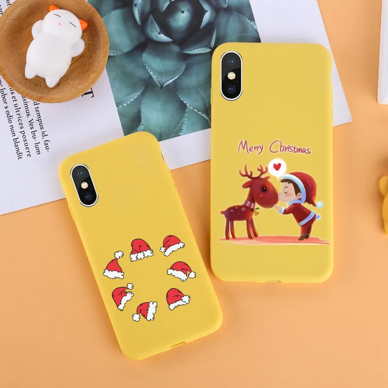 Забавный мультфильм Жираф чехол для iPhone 7 8 плюс ТПУ силиконовый s X XR XS Max 6 S мягкие