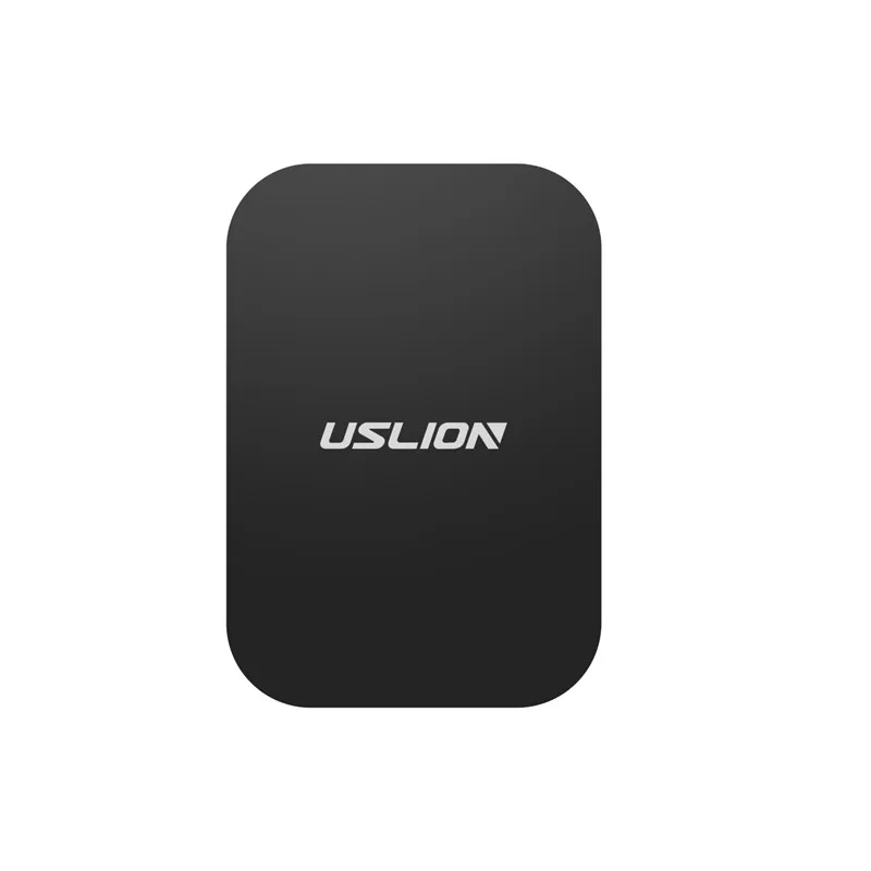 1 Square USLION металлическая пластина-диск для магнита, автомобильный держатель для телефона, железный лист, наклейка для магнитной подставки для мобильного телефона, автомобильная Адсорбция, новинка - Цвет: 1 Square