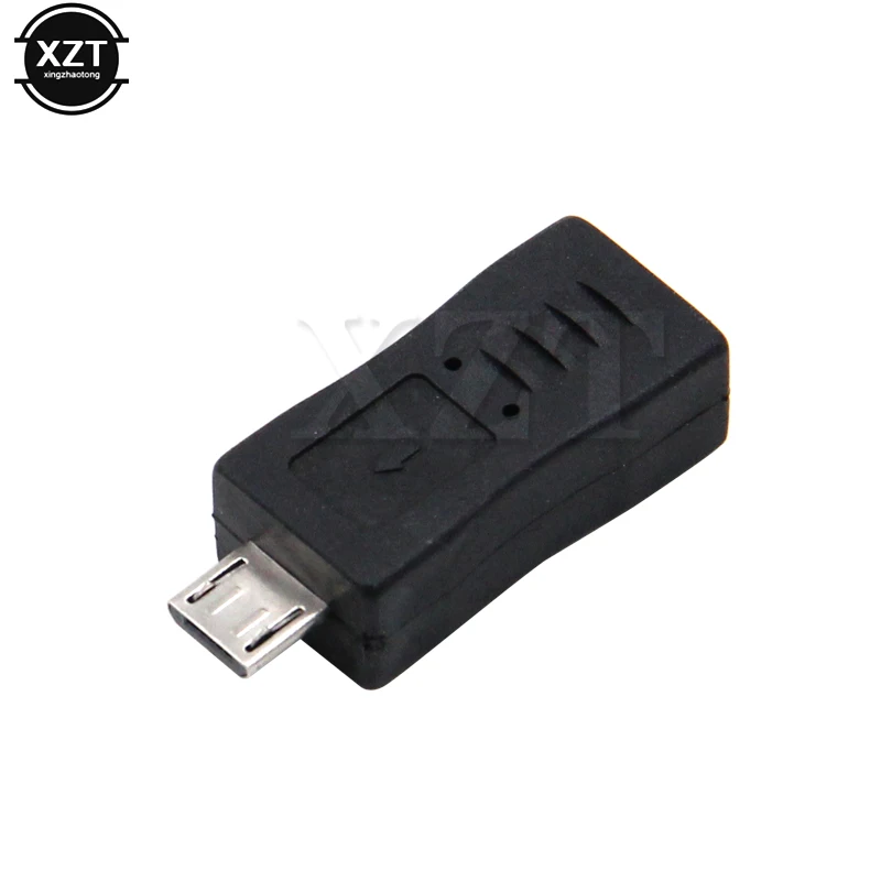 2 шт./лот зарядное устройство Mini USB папа Micro мама Тип B высококачественный адаптер