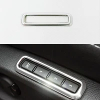 for skoda superb 2016 2017 2018 car styling auto accessories stainless steel car master driver seat memory switch cover trim