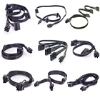 Для Seasonic G-450 G-550 G-650 PCIe 6-контактный периферийный 4-контактный SATA PCI-E 8-контактный 2 порта 6 + 2 контактный 8-контактный кабель питания