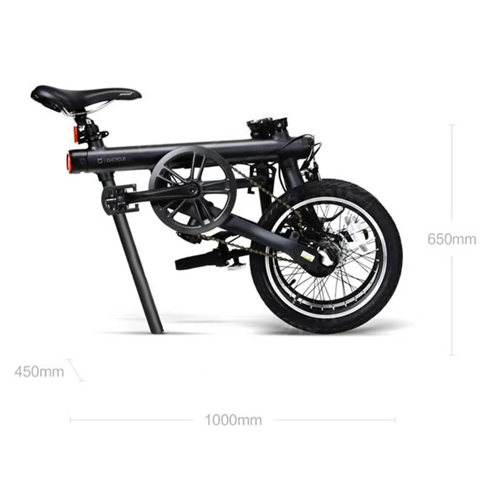 100% Оригинальный Xiaomi QiCYCLE-EF1 складной электрический велосипед Bluetooth умный 16 дюймов