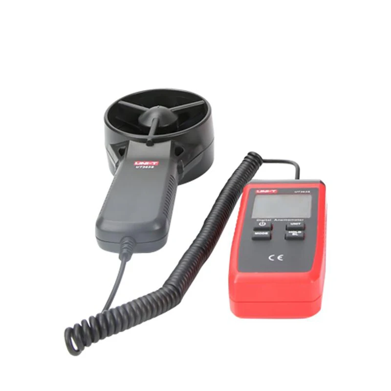 UNI-T UT363S цифровой анемометр, термометр, измеритель скорости ветра и воздуха, измеритель температуры, тестер температуры, портативный Сплит-Тип