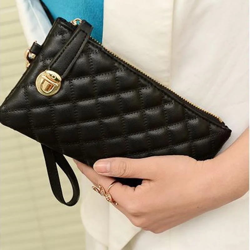 Дизайнерская модная женская сумка Органайзер кошелек из искусственной кожи