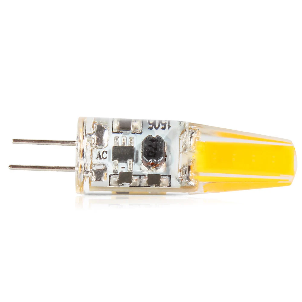 5 шт./лот 2020 G4 AC DC 12V Led сапфир COB лампа 3W 6W диммируемая замена галогенная свет 360 Угол