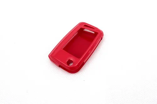 

Hard Plastic Keyless Remote Key Protection Case Cover (Gloss Red) For VW Volkswagen Golf MK7