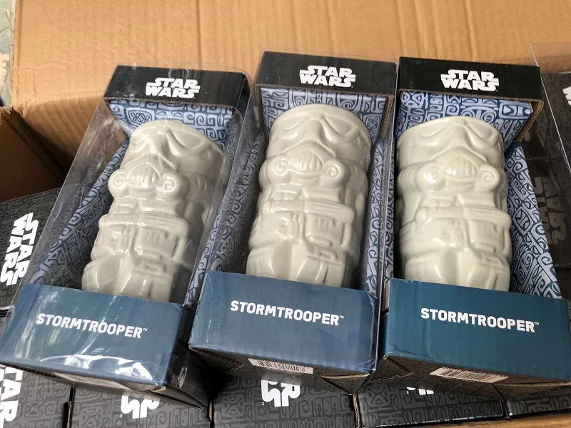 OUSSIRRRO Star Wars кружка R2D2 Дарт Вейдер 3D чашка для кофе и напитков высокотемпературное производство керамики