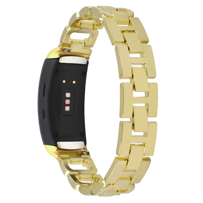 COMLYO из нержавеющей стали металлический ремешок для смарт часов Samsung Gear Fit2 Pro