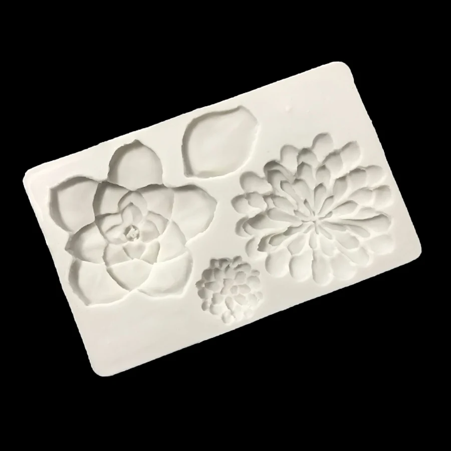 1 шт. силиконовые формы цветы|silicone mold|chocolate moldflower silicone mold |