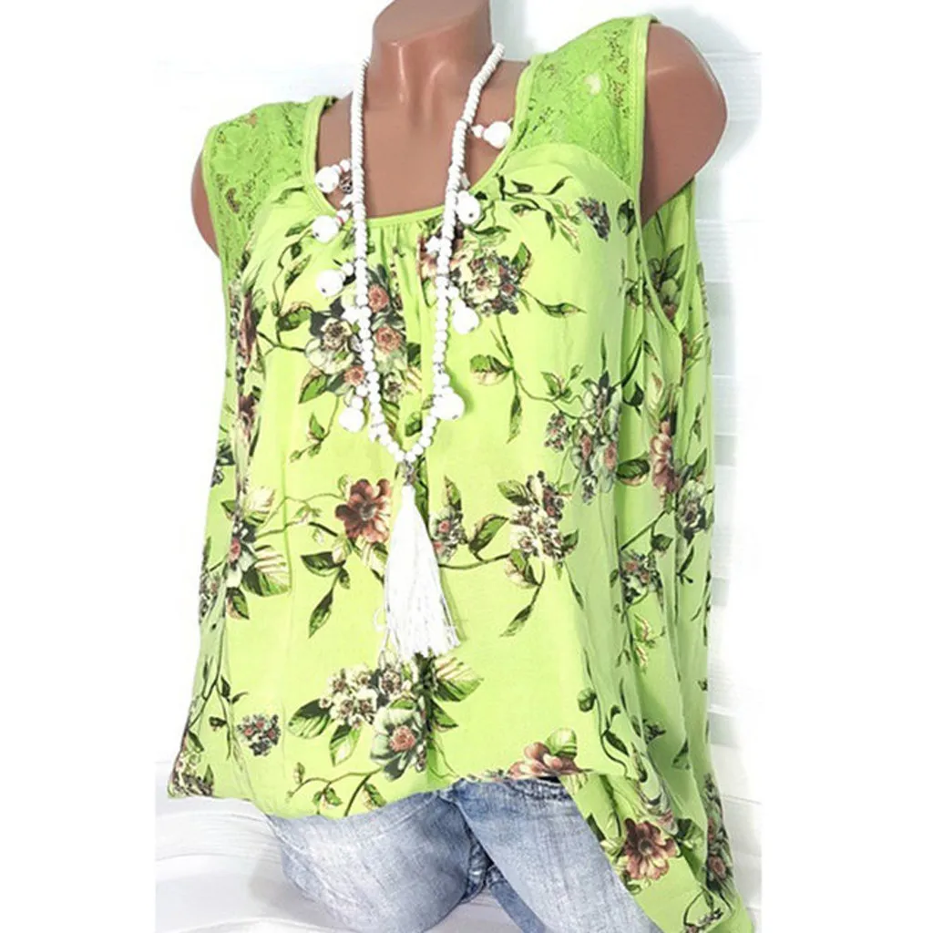 Женская модная одежда повседневные кружевные топы комбинированный топ размера