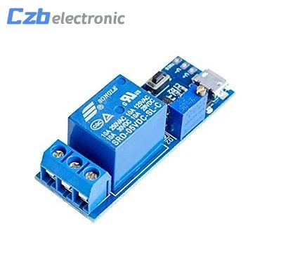 Умная электроника 5 V-30 V микро USB Мощность Регулируемая задержка таймер реле