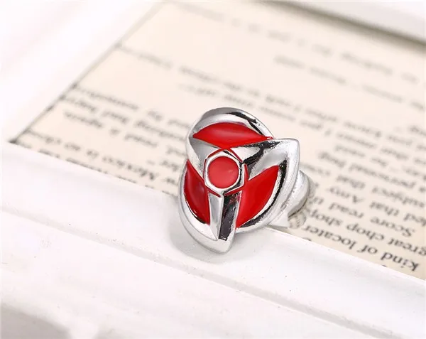 Лидер продаж милые модные лидер кольца с красным Шаринган из аниме Наруто