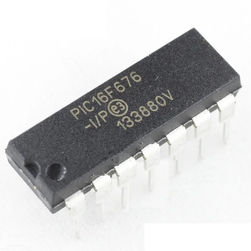 

2 PCS PIC16F676-I/P 16F676 IC MCU FLASH 1K W/AD DIP-14 NEW