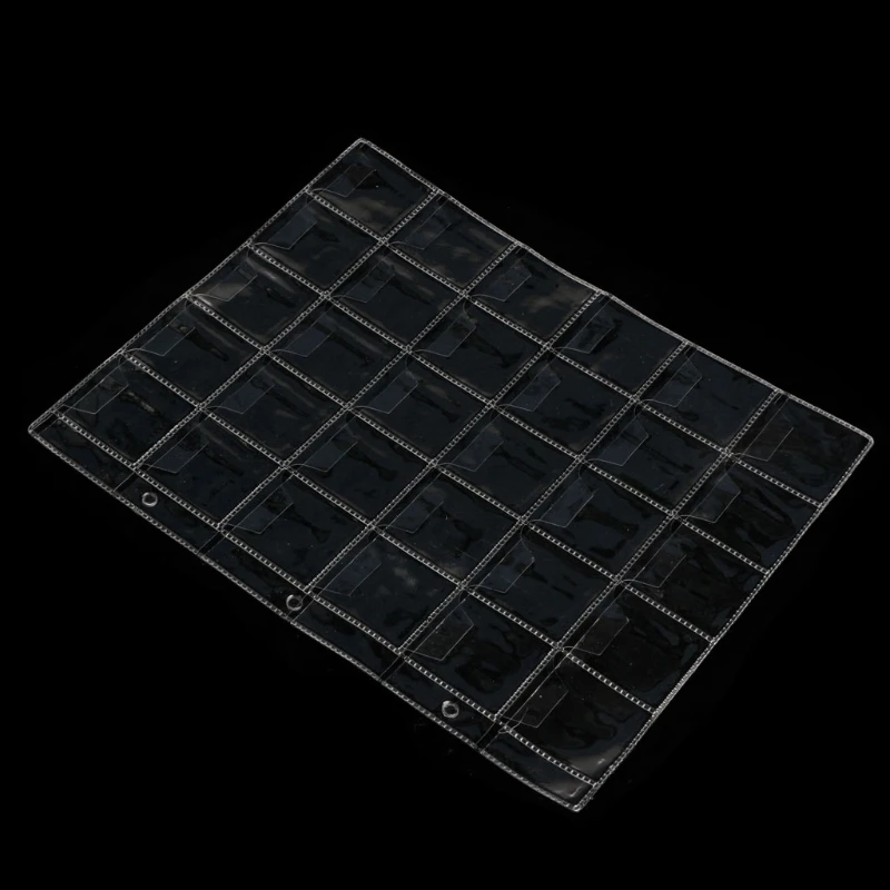 1 шт. 30 карманов классические держатели для монет папка листы хранения альбом