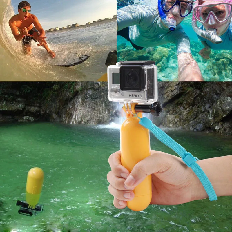 Плавающий ручной монопод ORBMART для экшн камер Gopro HERO 4 3 2 1 SJ4000 Xiaomi Yi|selfie stick|selfie stick for