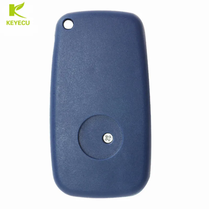 KEYECU сменный дистанционный ключ 3 кнопки 434 МГц PCF7946AT для Fiat 500 Doblo Punto Qubo Peugeot Bipper Citroen