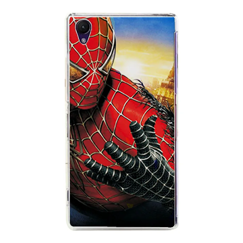 Очаровательный герой Marvel Капитан Америка чехол для телефона sony Xperia Z2