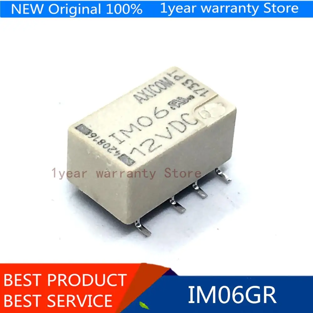 

(10PCS) New original signal relay IM06 IM06GR 2-1462037-3 SMD 8-pin