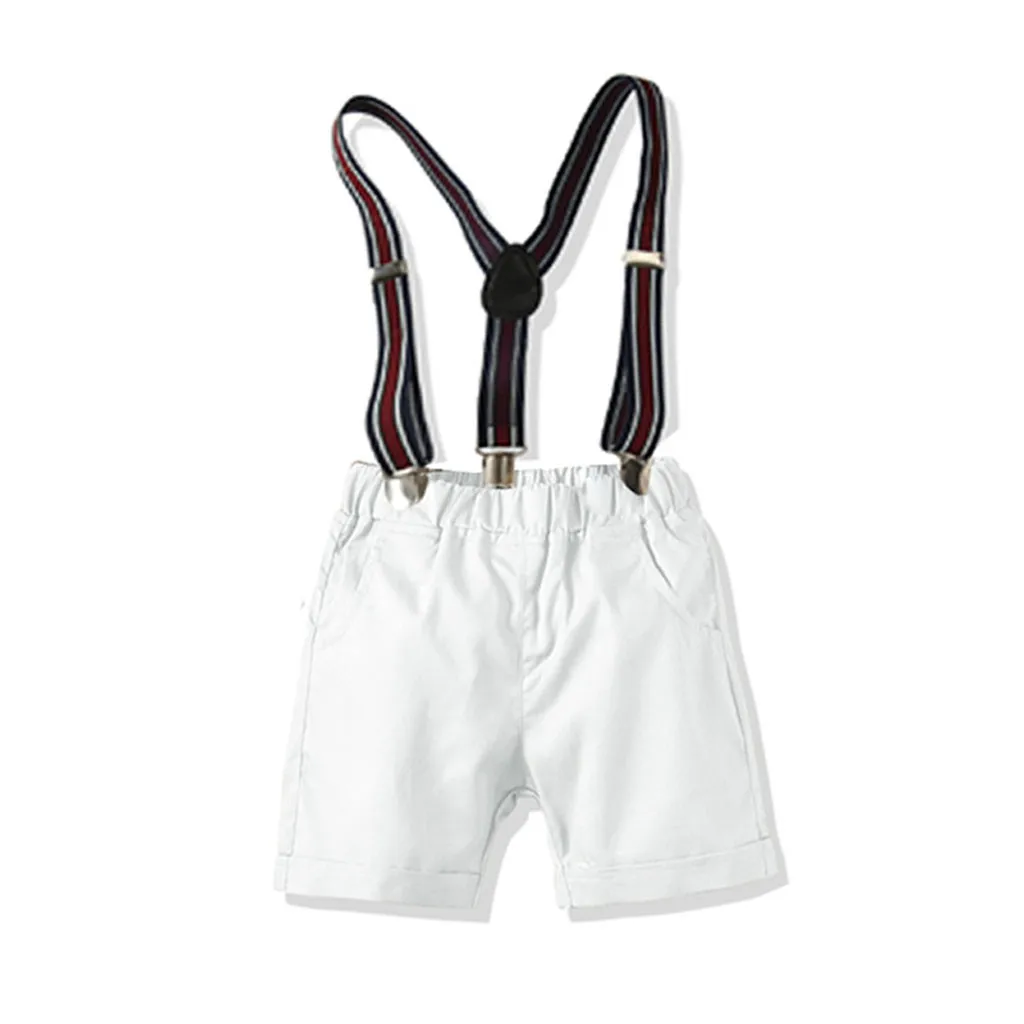 Комплекты одежды для малышей Детские джентльменские клетчатые Топы с бантом